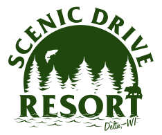Scenic Drive Resort in Delta, Wisconsin Logo